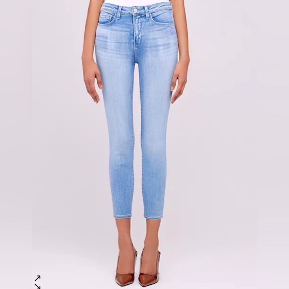 L'AGENCE Margot High-Rise Skinny Jeans in Bellevue- Size 27